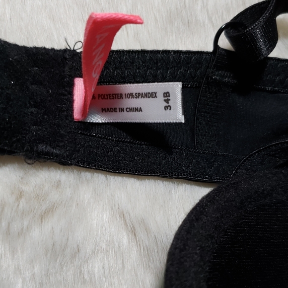 Black padded under wire bra - Picture 4 of 4